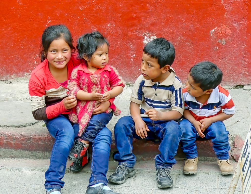 Guatemalan Children - Colin White