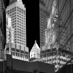 Tulsa Skyline - Neal Thompson - 3rd Prize - B W Print Small