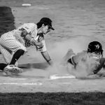 The Pickoff - Neal Thompson - Mention - B W Print Small