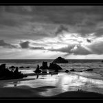 Seasick Silhouettes Bandon - John Petersen - Monochrome - 2nd Prize